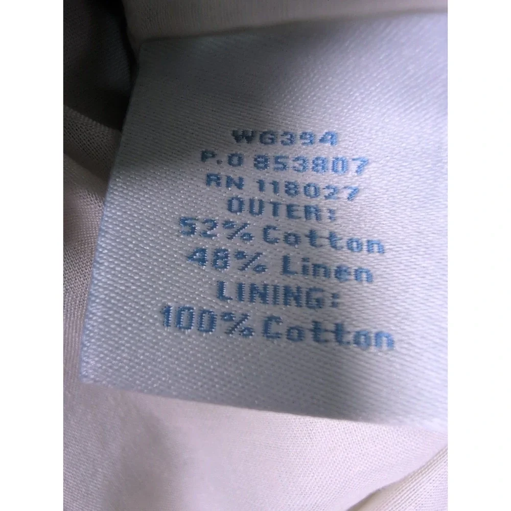 Boden Cotton/Linen Blend Pencil Skirt Size 6